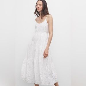 Club Monaco Women's Crinkled Pleated Sleeveless Dress